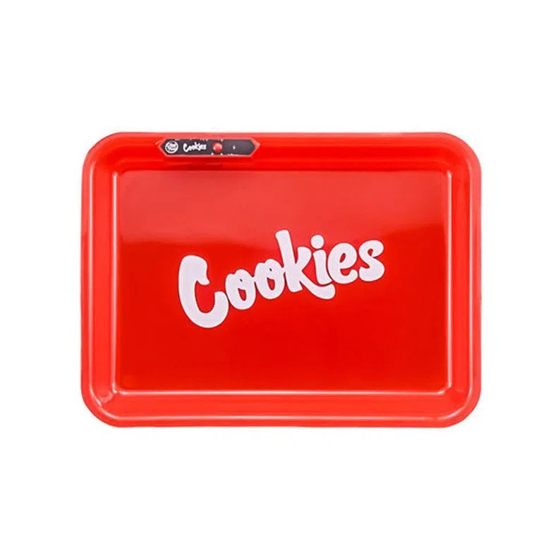 Cookies V3 Glow Rolling Tray-Cookies-Orange-NYC Glass