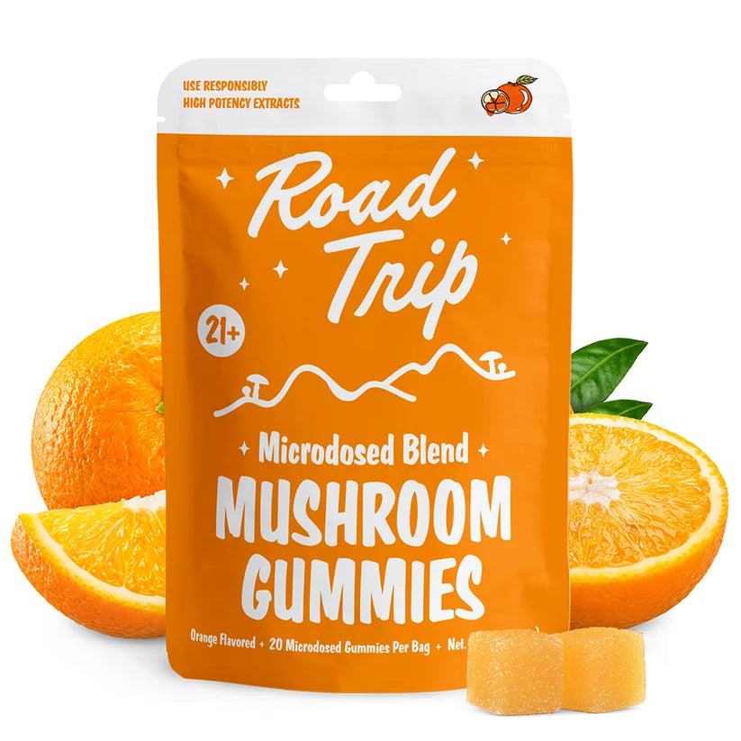 Road Trip – MICRODOSED Gummies + Functional Mushrooms