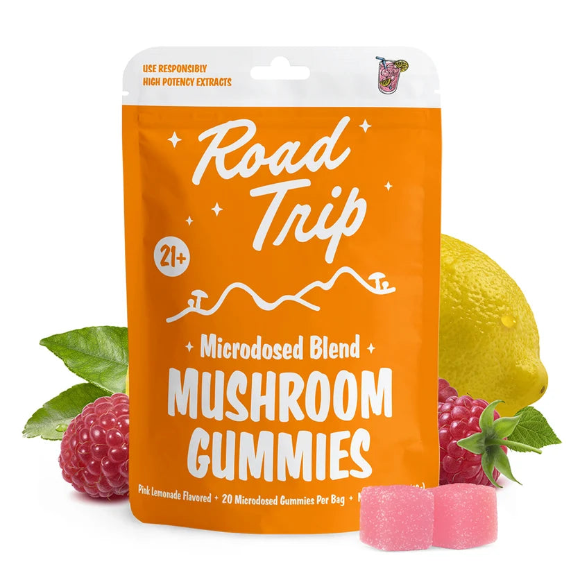 Road Trip – MICRODOSED Gummies + Functional Mushrooms
