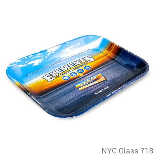 Elements Metal Rolling Tray-Rolling Trays-Elements-NYC Glass