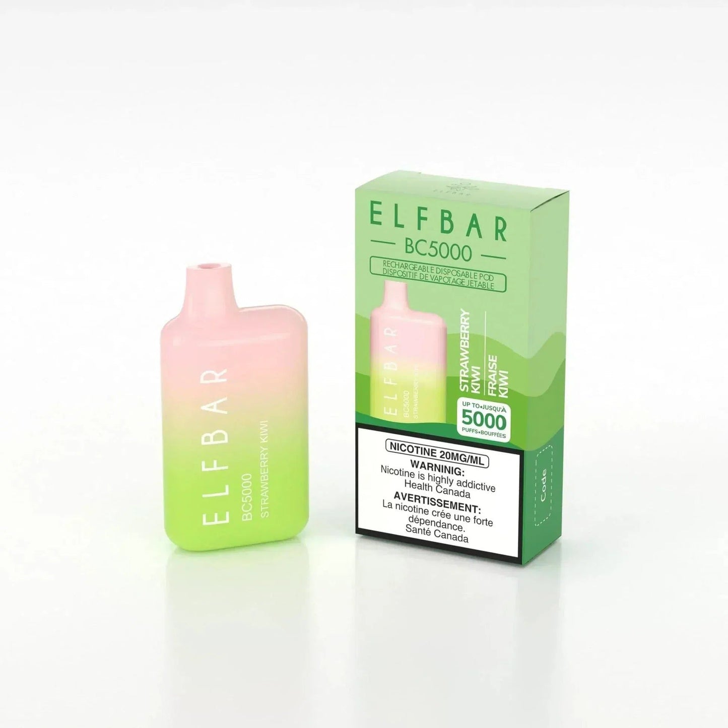 Elf Bar 5000 Puffs 13ml Rechargeable Battery NYC GLASS 718 Elf Bar 5000 Puffs 13ml Rechargeable Battery NYC GLASS 718