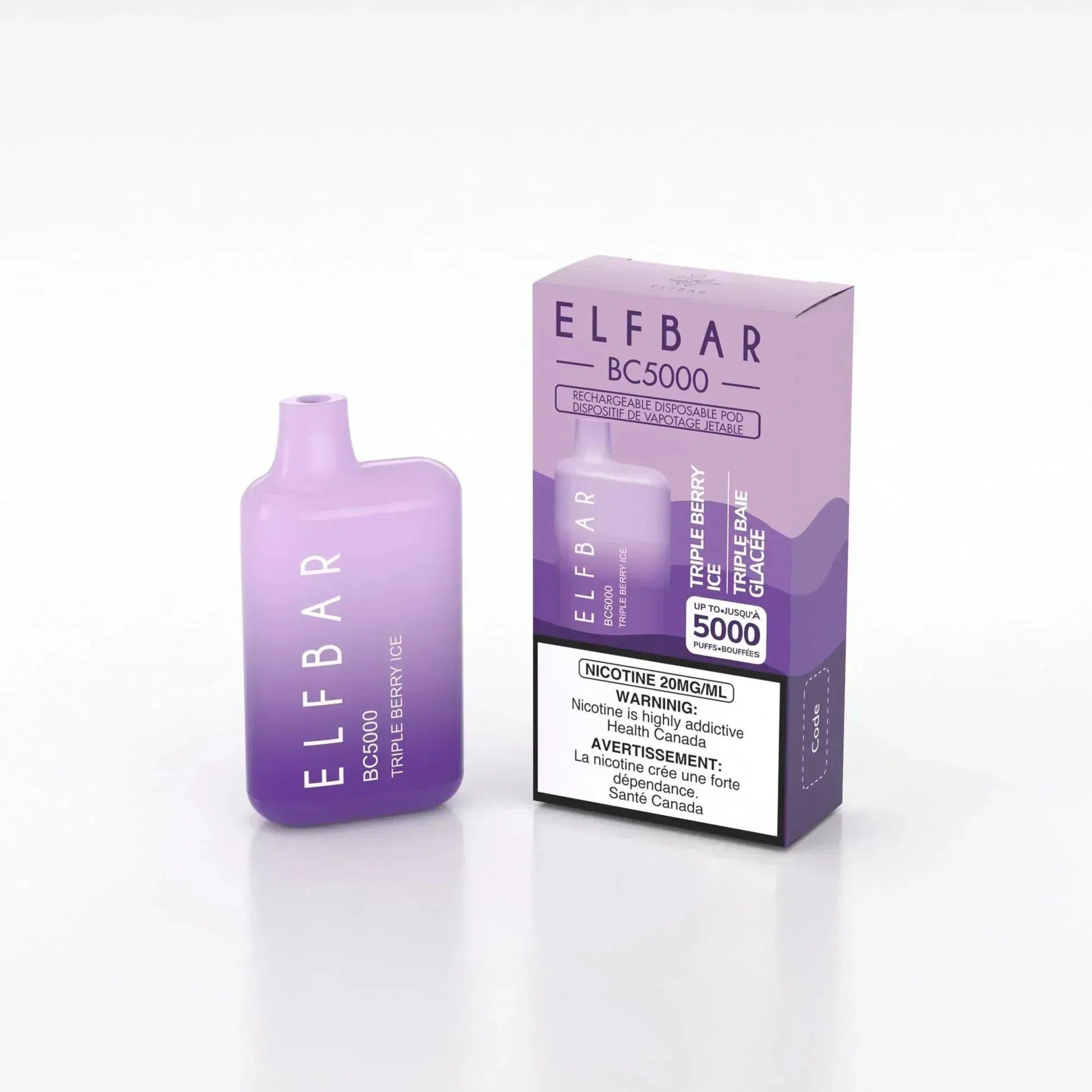 Elf Bar 5000 Puffs 13ml Rechargeable Battery NYC GLASS 718 Elf Bar 5000 Puffs 13ml Rechargeable Battery NYC GLASS 718