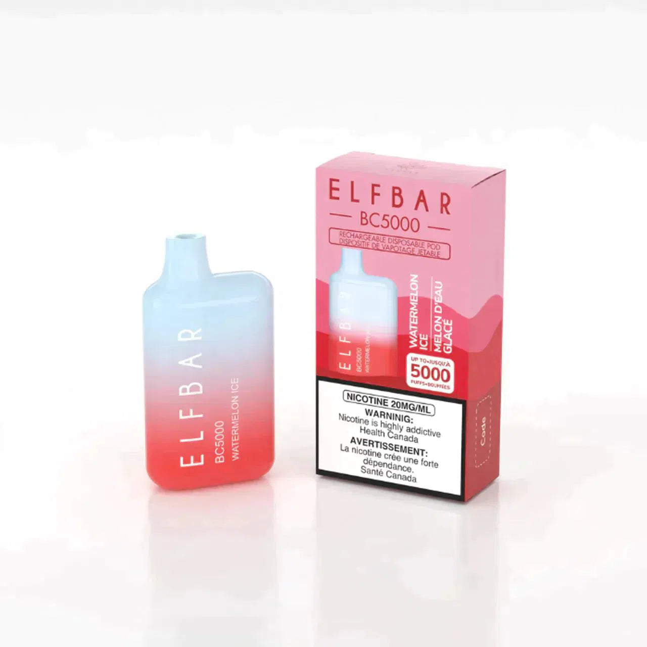 Elf Bar 5000 Puffs 13ml Rechargeable Battery NYC GLASS 718 Elf Bar 5000 Puffs 13ml Rechargeable Battery NYC GLASS 718