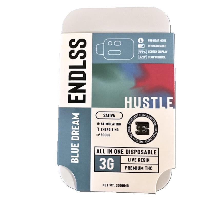 Endlss Premium THC Live Rosin 3g Disposable-Endlss-Blue Dream (Sativa)-NYC Glass