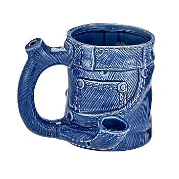 Fashion Craft Ceramic Mug (Assorted Designs)-Hand Pipe-Fashion Craft-Jeans-NYC Glass