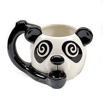Fashion Craft Ceramic Mug (Assorted Designs)-Hand Pipe-Fashion Craft-Panda-NYC Glass
