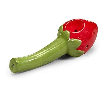 Fashion Craft Ceramic Pipe (Assorted Styles)-Fashion Craft-Mini Strawberry 5"-NYC Glass