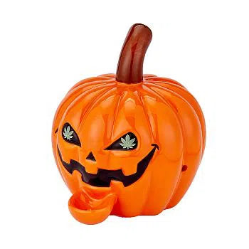 Fashion Craft Ceramic Pipe (Assorted Styles)-Fashion Craft-Pumpkin 5"-NYC Glass