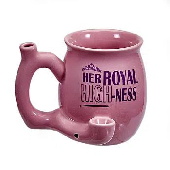 Fashion Craft Mugs-Fashion Craft-Her Royal Highness Pink Mug-NYC Glass