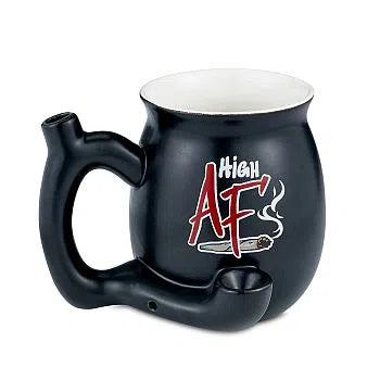 Fashion Craft Mugs-Fashion Craft-Matte Black High AF Mug-NYC Glass