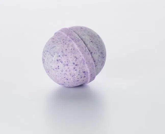 Fizzies+ 30mg CBD Lavender Vanilla Bath Bomb-CBD Bath Bombs-Fizzies By Dani-NYC Glass