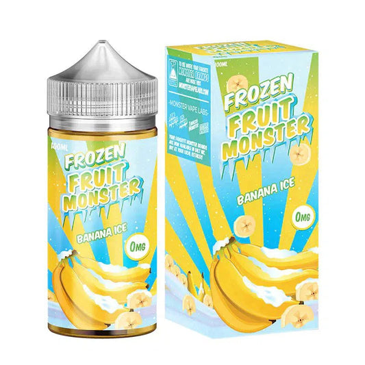 Frozen Fruit Monster Freebase E-Juice 100ml-Frozen Fruit Monster-Banana Ice 0mg-NYC Glass