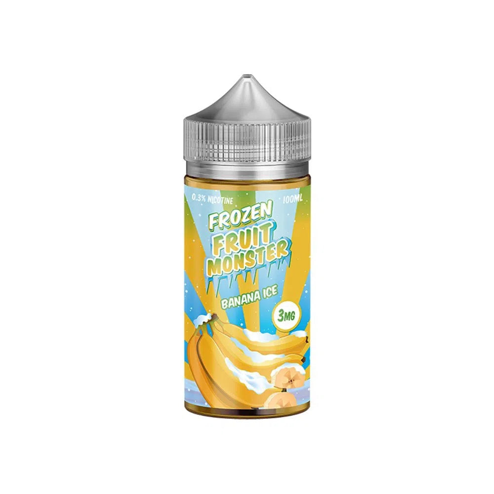 Frozen Fruit Monster Freebase E-Juice 100ml-Frozen Fruit Monster-Banana Ice 3mg-NYC Glass