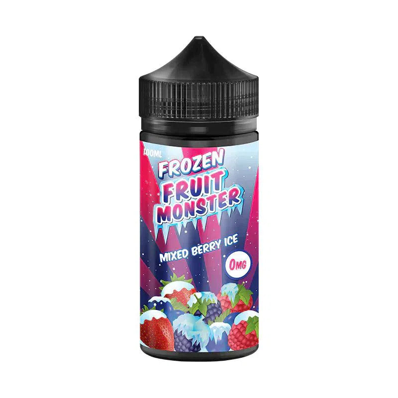 Frozen Fruit Monster Freebase E-Juice 100ml-Frozen Fruit Monster-Mixed Berry 0mg-NYC Glass