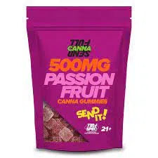 Fullsend Full Spectrum (Delta 8, CBD, CBN, CBG, THCP) Gummies 500mg Bag-Fullsend-Passion Fruit-NYC Glass