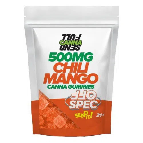 Fullsend Off Spec HHC CBN Gummies 500mg 15ct Bag-Fullsend-Chili Mango-NYC Glass