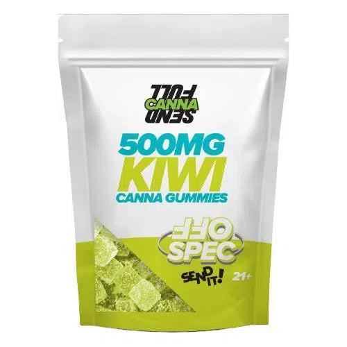 Fullsend Off Spec HHC CBN Gummies 500mg 15ct Bag-Fullsend-Kiwi-NYC Glass