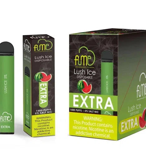 Fume EXTRA Nicotine Disposable 10pk FULL BOX-Fume-Lush Ice-NYC Glass