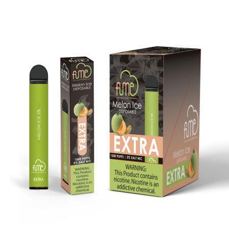 Fume EXTRA Nicotine Disposable 10pk FULL BOX-Fume-Melon Ice-NYC Glass