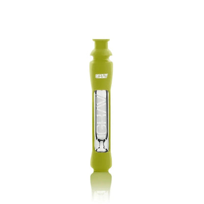 GRAV® 12mm Taster with Silicone Skin-Chillums & One Hitters-GRAV-Avocado Green-NYC Glass