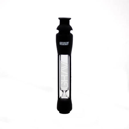 GRAV® 12mm Taster with Silicone Skin-Chillums & One Hitters-GRAV-Black-NYC Glass