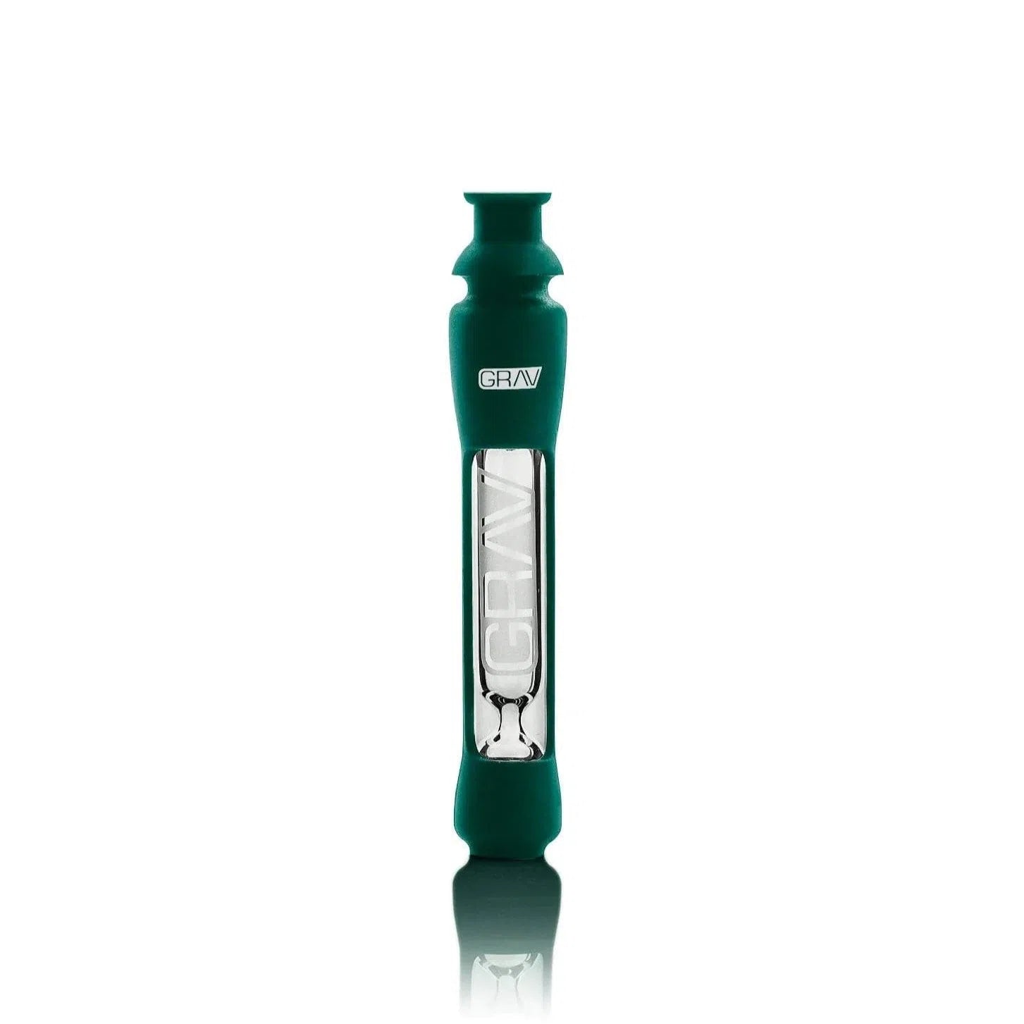 GRAV® 12mm Taster with Silicone Skin-Chillums & One Hitters-GRAV-Dark Teal-NYC Glass