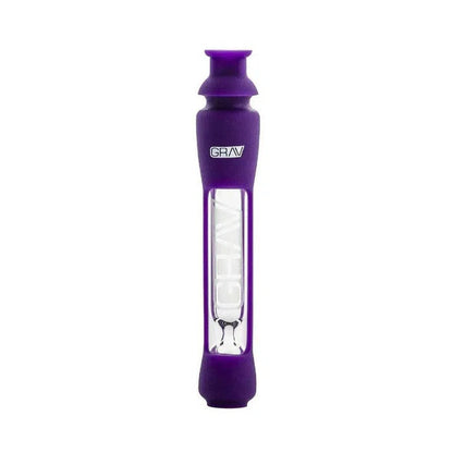 GRAV® 12mm Taster with Silicone Skin-GRAV-Purple-NYC Glass