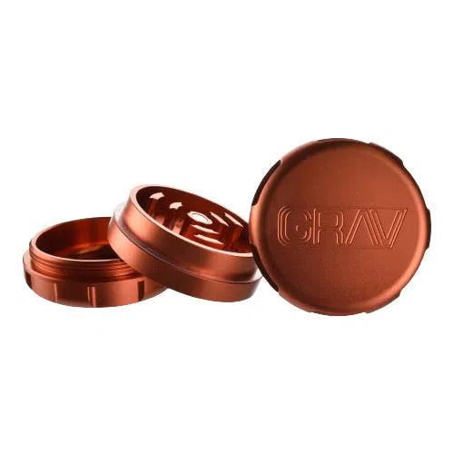 GRAV® 3 Piece Grinder 1.25"-GRAV-Cayenne-NYC Glass