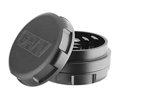 GRAV® 3 Piece Grinder 1.25"-GRAV-Gunmetal-NYC Glass