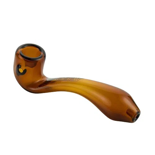 GRAV® Classic Sherlock 6" Hand Pipe-Hand Pipe-GRAV-Amber-NYC Glass