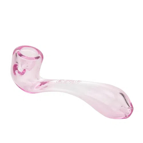 GRAV® Classic Sherlock 6" Hand Pipe-Hand Pipe-GRAV-Pink-NYC Glass