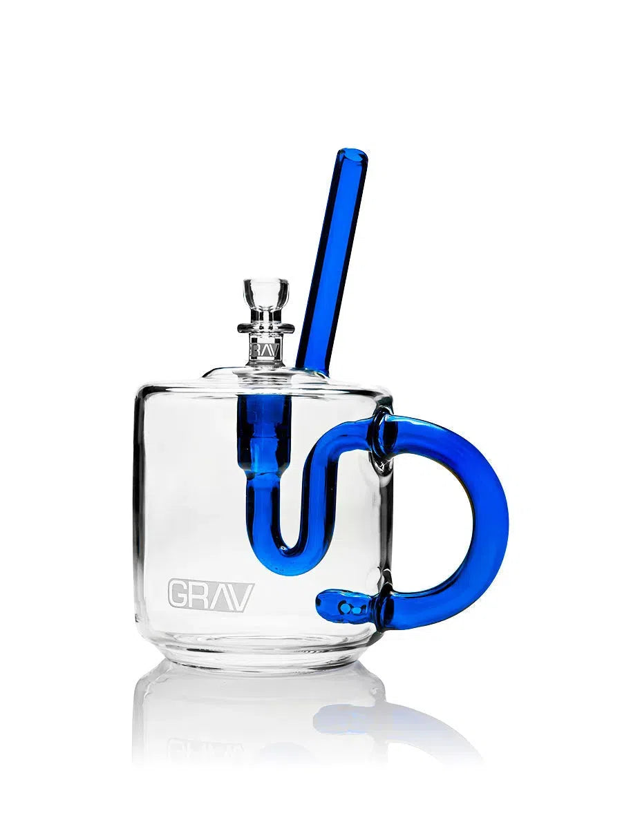 GRAV® Coffee Mug Bubbler-GRAV-Cobalt-NYC Glass