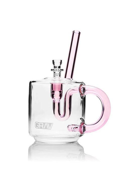 GRAV® Coffee Mug Bubbler-GRAV-Pink-NYC Glass