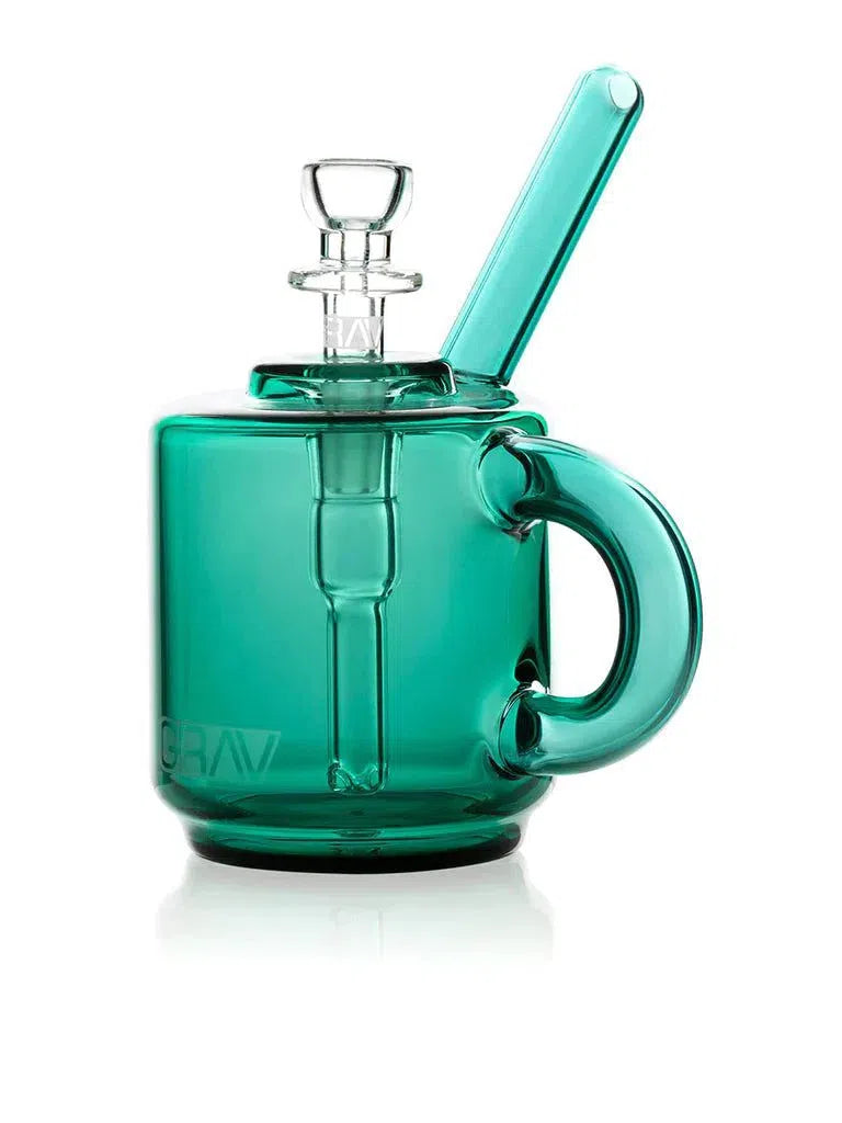 GRAV® Coffee Mug Pocket Bubbler-GRAV-Lake Green-NYC Glass