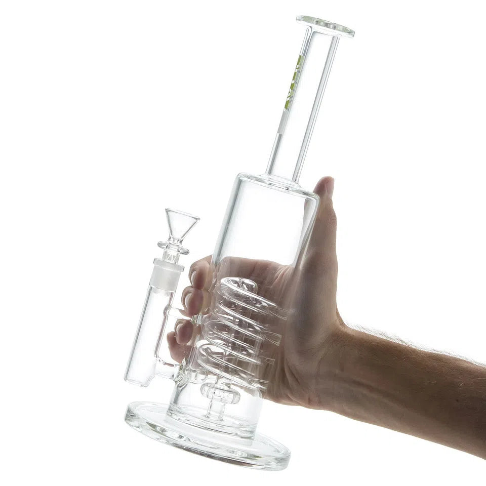 GRAV® Coil Showerhead Water Pipe-GRAV-NYC Glass