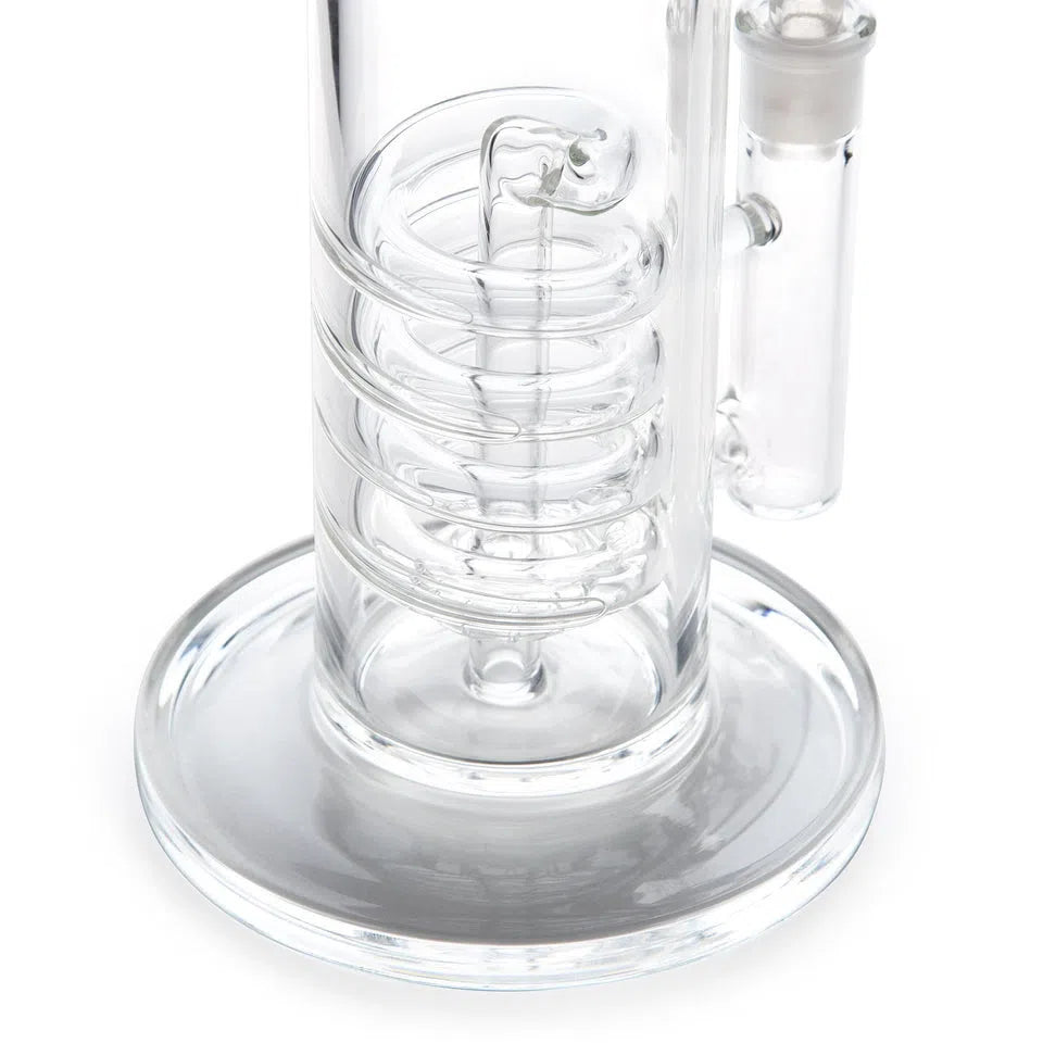 GRAV® Coil Showerhead Water Pipe-GRAV-NYC Glass