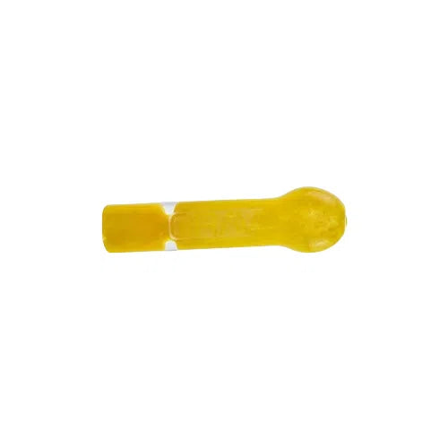 GRAV® Frit Chillum-Chillums & One Hitters-GRAV-Yellow-NYC Glass
