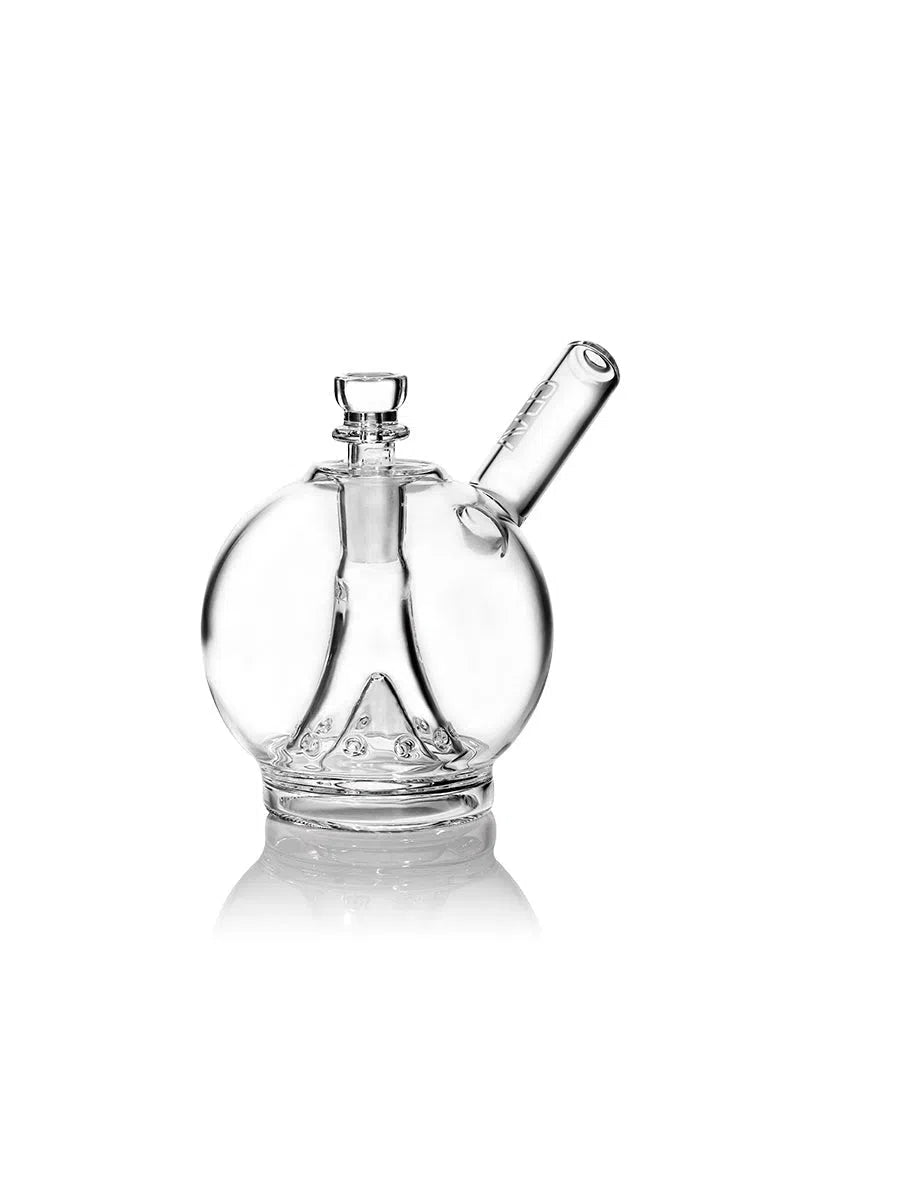 GRAV® Globe Bubbler-Water Pipe, Bong, Bubbler-GRAV-Clear-NYC Glass