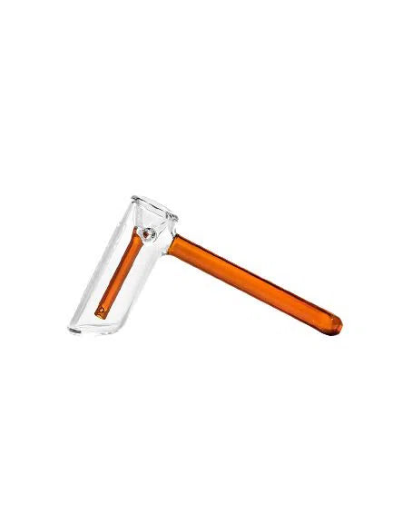 GRAV® Hammer Bubbler 4"-GRAV-Amber-NYC Glass