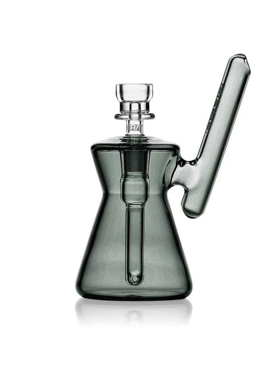 GRAV® Hourglass Pocket Bubbler-GRAV-Smoke-NYC Glass