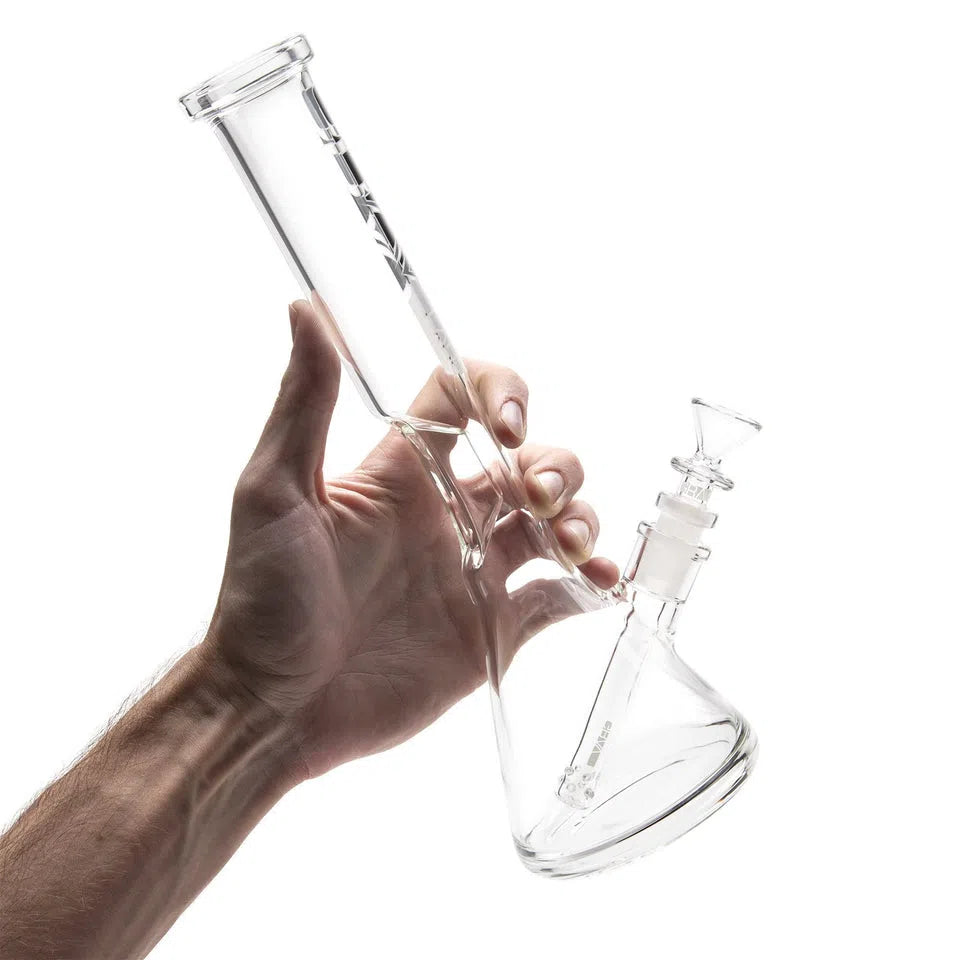 GRAV® Medium Clear Beaker Base Water Pipe-GRAV-NYC Glass