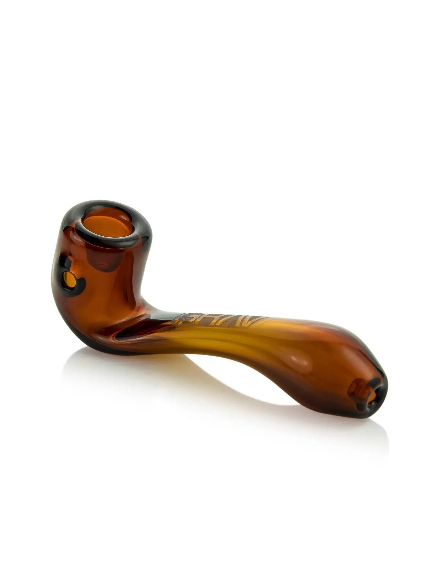 GRAV® Mini Classic Sherlock 4" Hand Pipe-GRAV-Amber-NYC Glass