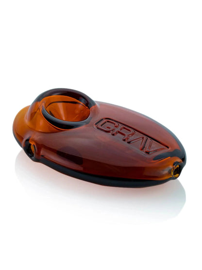 GRAV® Pebble Spoon Bowl 3"-GRAV-Amber-NYC Glass