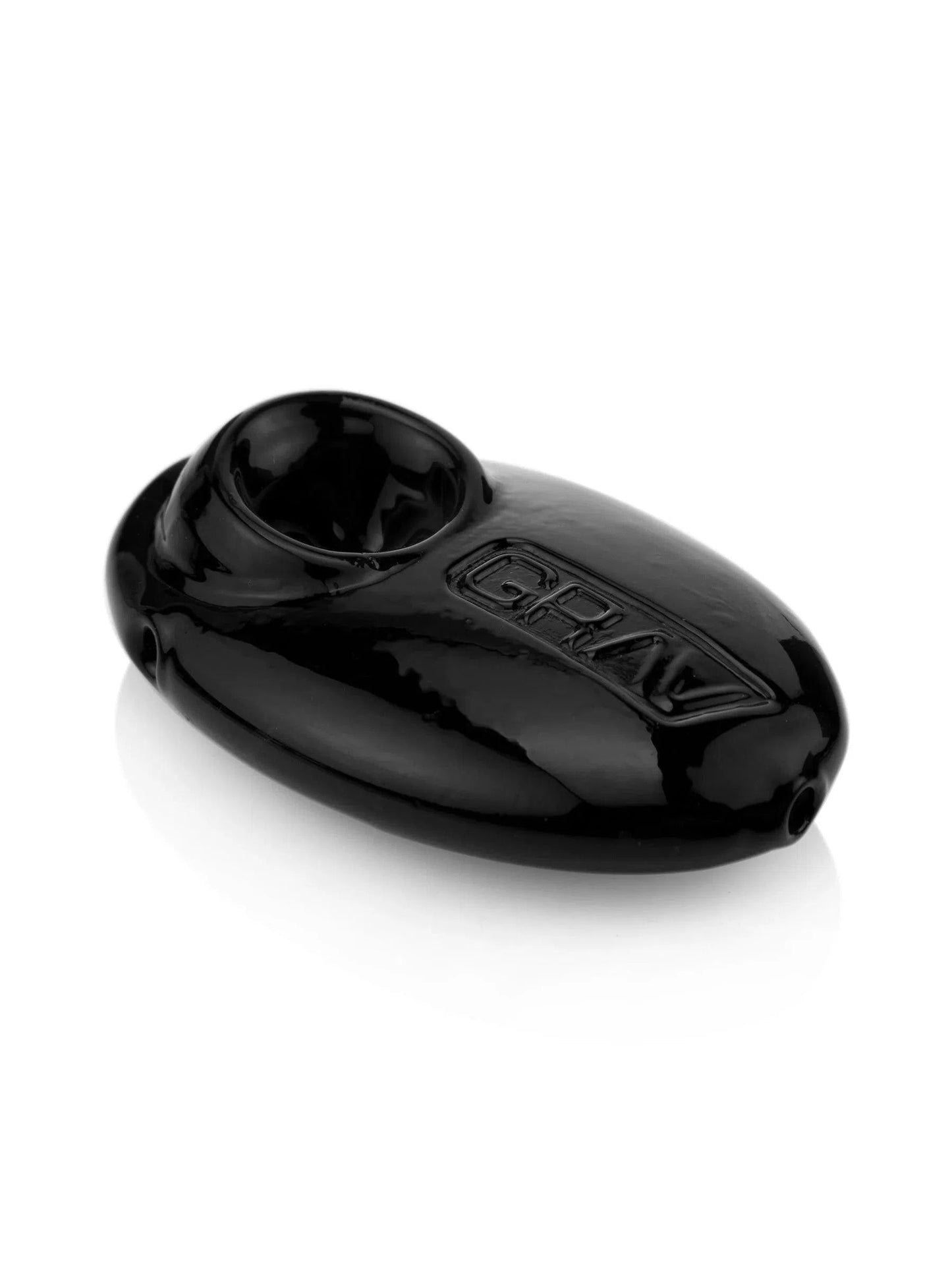 GRAV® Pebble Spoon Bowl 3"-GRAV-Black-NYC Glass