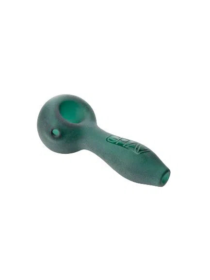 GRAV® Sandblasted Spoon 4"-GRAV-Lake Green-NYC Glass