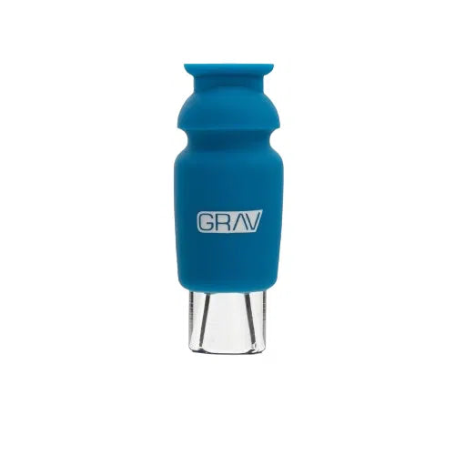 GRAV® Silicone-Capped Glass Crutch-GRAV-Blue-NYC Glass