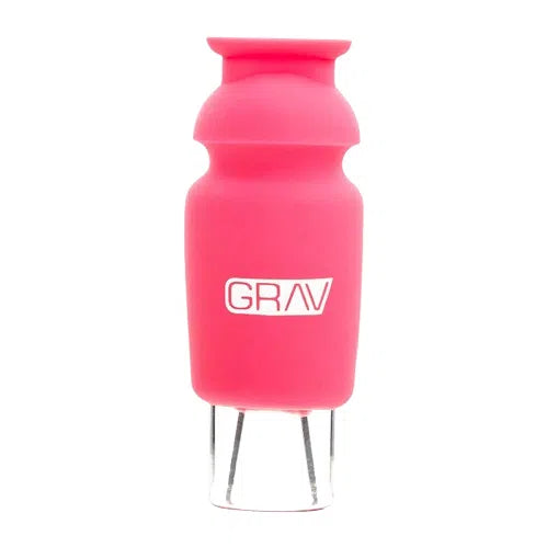 GRAV® Silicone-Capped Glass Crutch-GRAV-Pink-NYC Glass