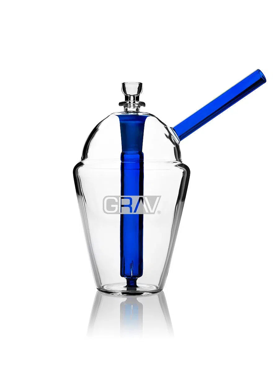 GRAV® Slush Cup Bubbler-GRAV-Cobalt-NYC Glass