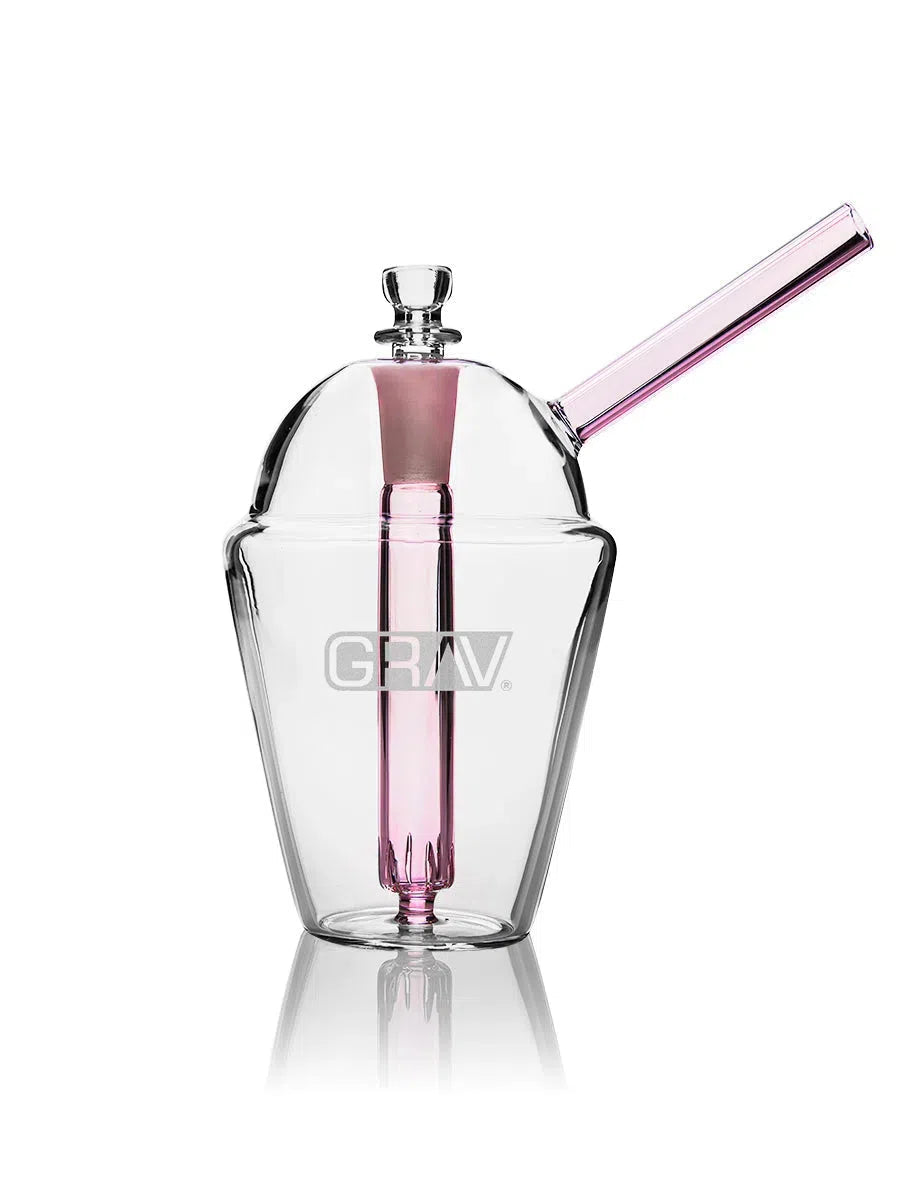 GRAV® Slush Cup Bubbler-GRAV-Pink-NYC Glass