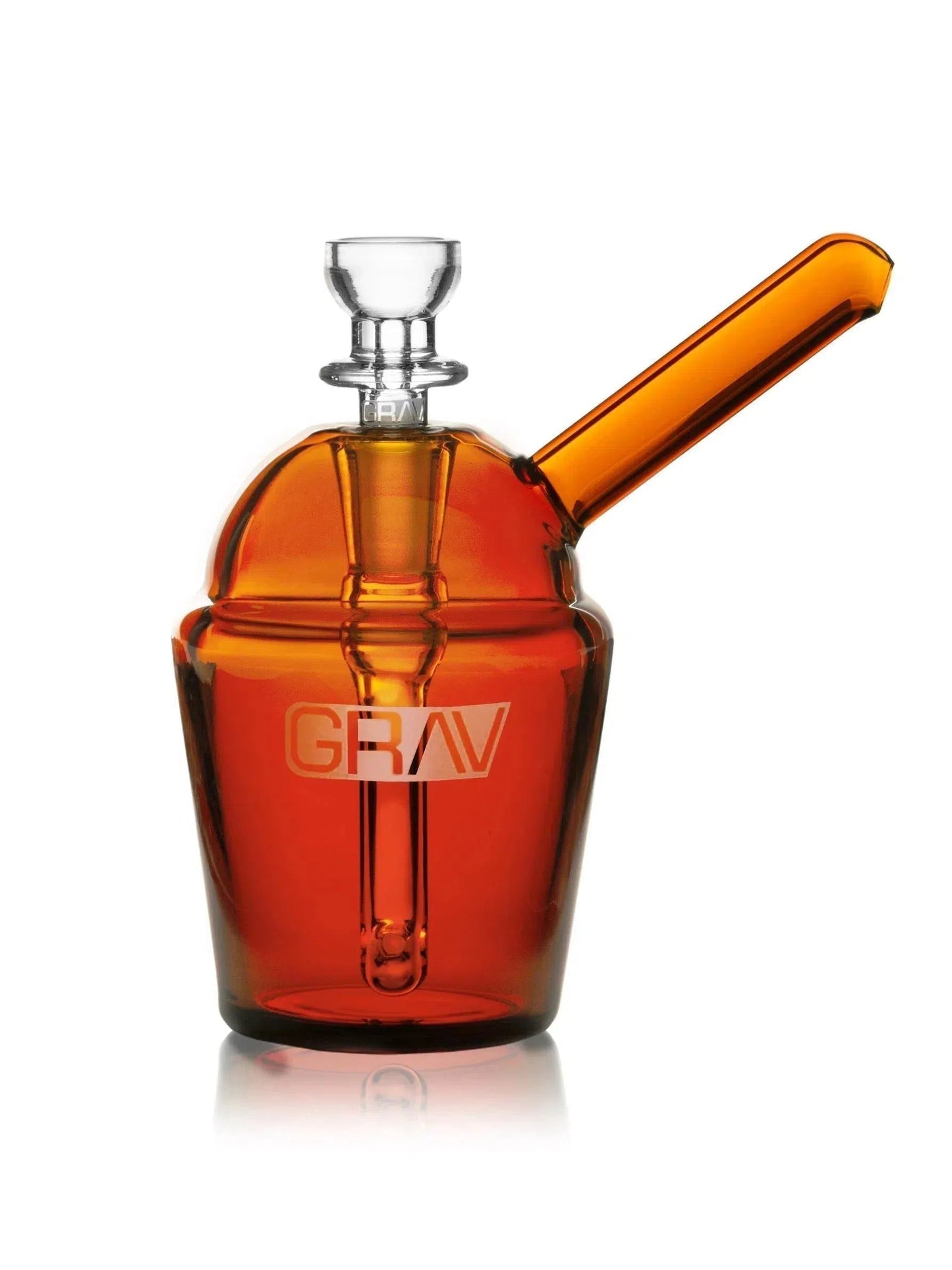 GRAV® Slush Cup Pocket Bubbler-GRAV-Amber-NYC Glass